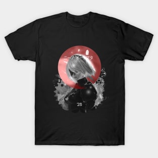 2B Nier: Automata cogwheels world T-Shirt